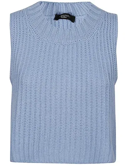 Weekend Max Mara Ribbed In Blue