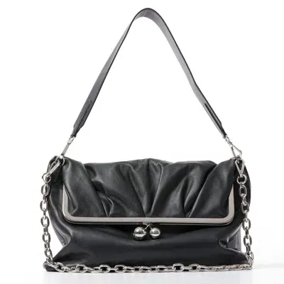 Weekend Max Mara Slalom Clutch In Black