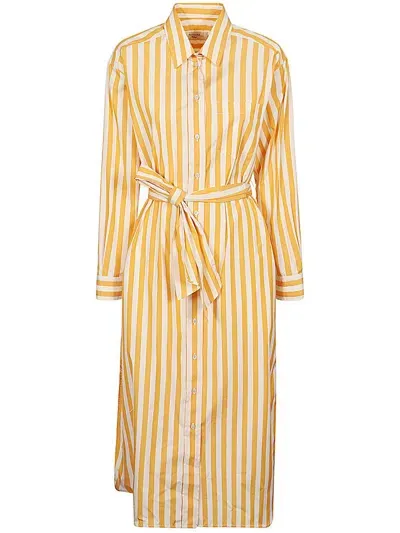 Weekend Max Mara Striped Long In Multi