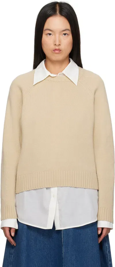 Weekend Max Mara Tan Gabbia Sweater In 004 Sand