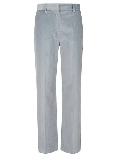 Weekend Max Mara Tania Straight Leg Pants In Blue