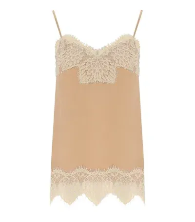 Weekend Max Mara Nitra Nude Top In Beige