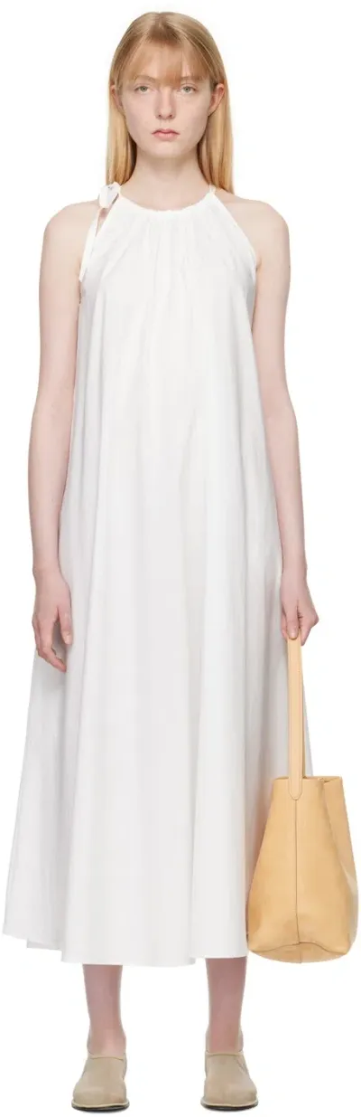 Weekend Max Mara White Fidato Midi Dress In 5 White