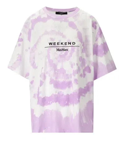 Weekend Max Mara Xanadu Lilac T-shirt In Purple