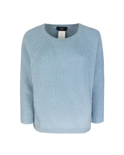 Weekend Maxmara Maglia Xeno Azzurro In 003