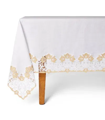 Weissfee San Premium Gold Tablecloth