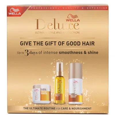 Wella Deluxe Style And Care Giftset In White