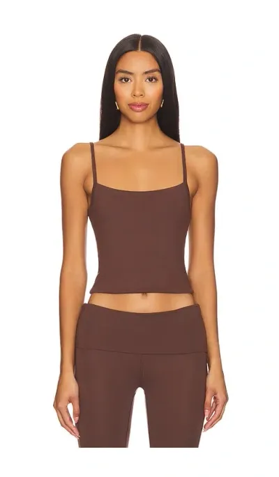 Wellbeing + Beingwell Loungewell Light Cameron Tank In Brown