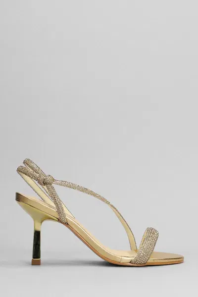 Werner Sandals In Gold