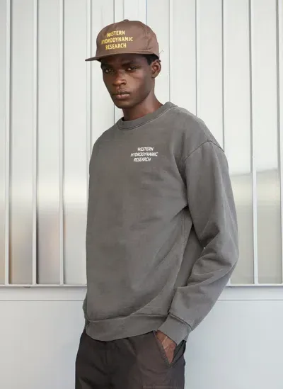 Western Hydrodynamic Research Worker Sweatshirt In Grey