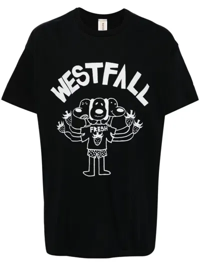 Westfall Graphic-print T-shirt In Black