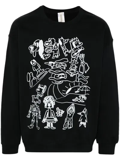 Westfall Snoppy City Sweatshirt In Black