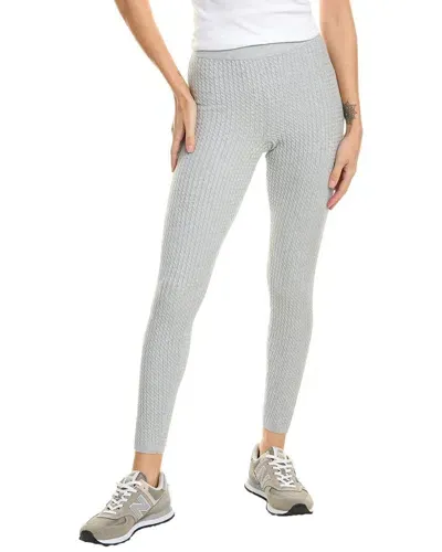 Weworewhat Cable Knit Legging In Grey