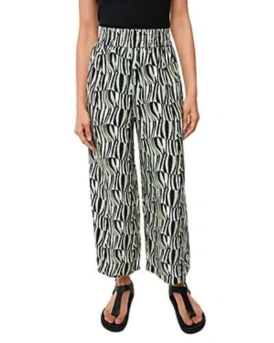 Whistles Checker Board Tiger Pants In Multicolor