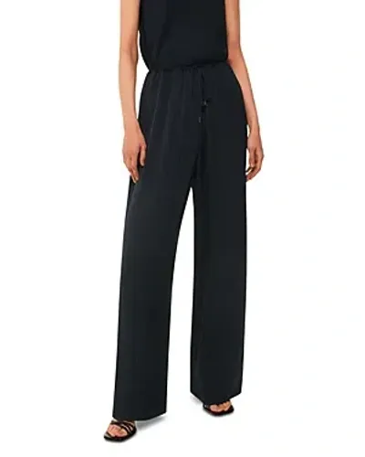 Whistles Clara Wide Leg Pants In Black