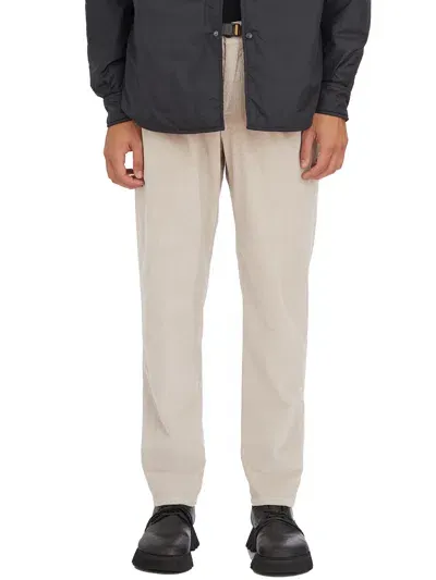 White Sand Cotton And Lyocell Trousers