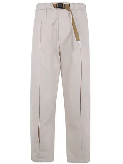 White Sand Long Trousers In Nude & Neutrals