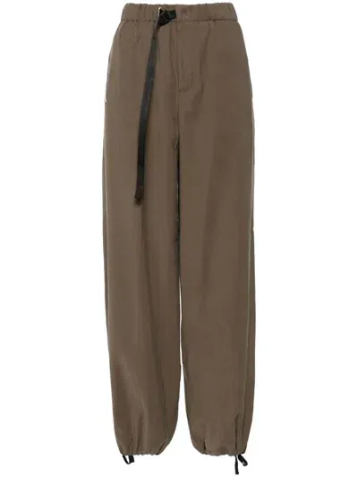 White Sand Shirley Trousers In Brown