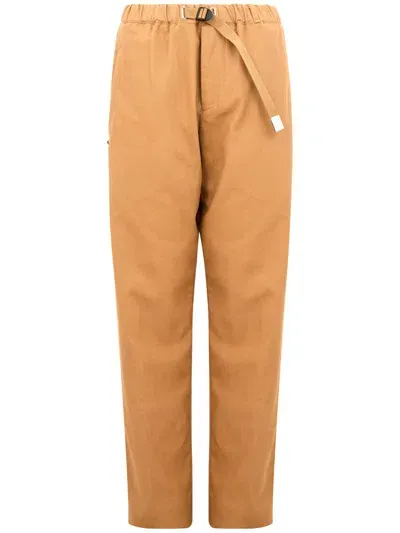 White Sand Trousers In Beige