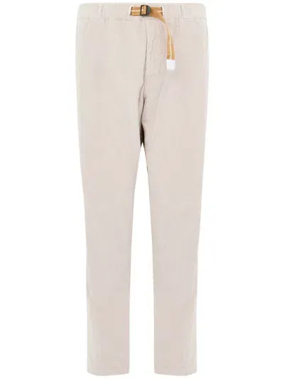 White Sand Trousers In Beige