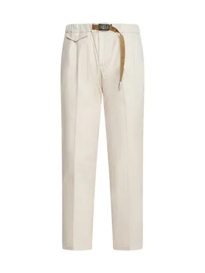 White Sand Trousers In Beige