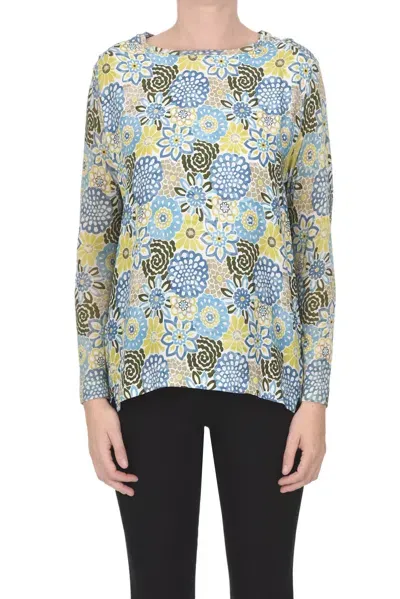 Why Ci Flower Print T-shirt In Multicoloured