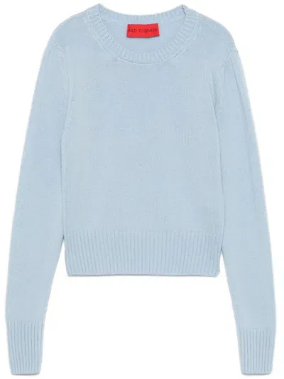 Wild Cashmere Pullover Mit Rundhalsausschnitt In Blue