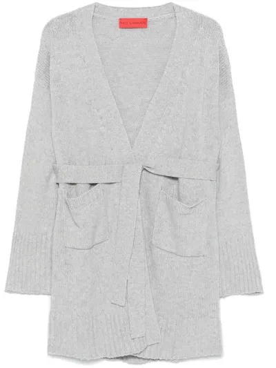 Wild Cashmere Karla Cardi-coat In Grey