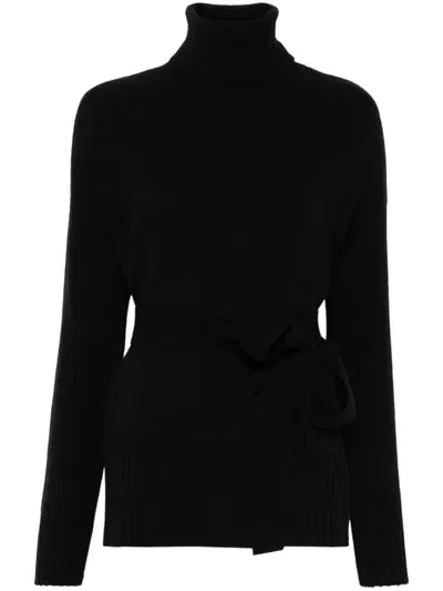 Wild Cashmere Katie Sweater In Black