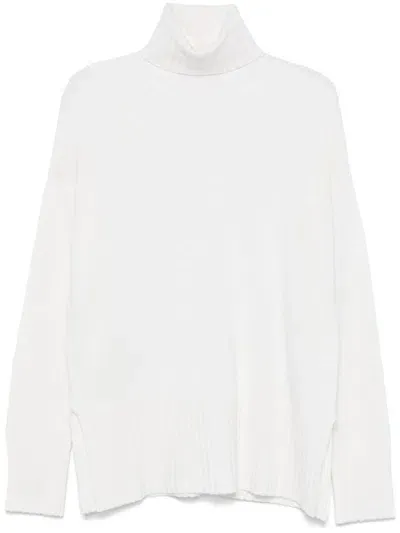 Wild Cashmere Katie Sweater In White