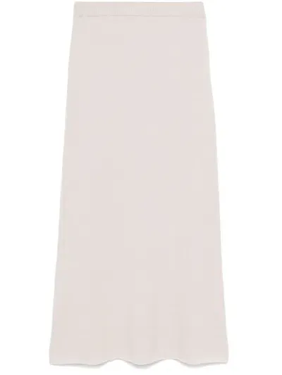 Wild Cashmere Sandy Maxi Skirt In Neutrals