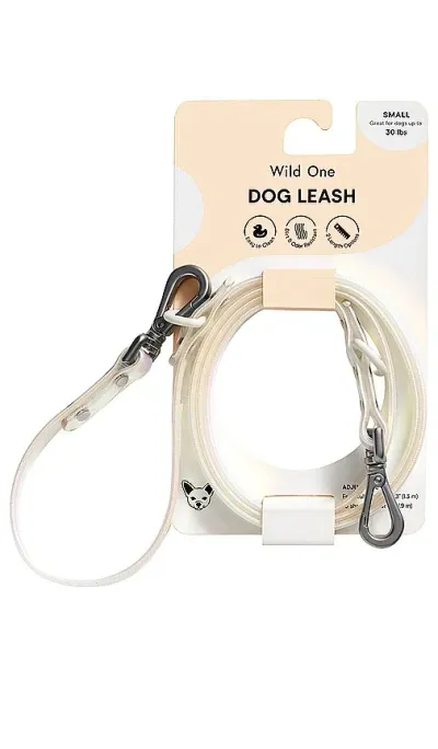 Wild One Lunar Small Leash In 月光银