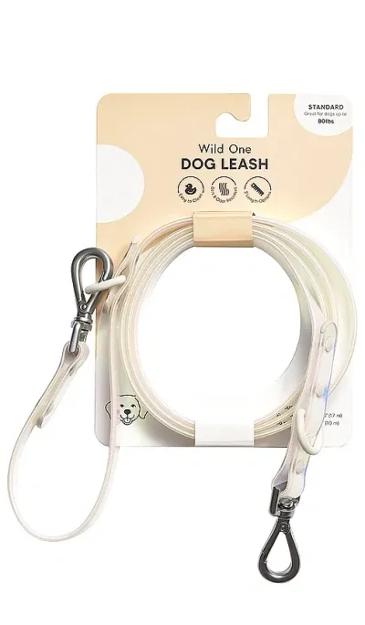 Wild One Lunar Standard Leash In 月光银