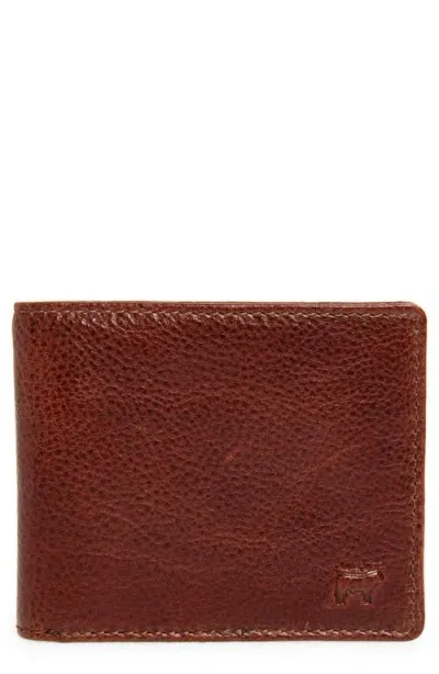 Will Leather Goods Classic Leather Bifold Wallet In Cognac