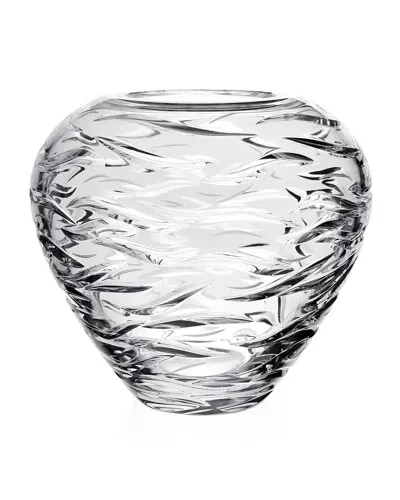 William Yeoward Crystal Oceania 10" Centerpiece Vase In Clear