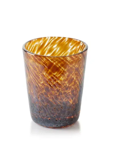 William Yeoward Crystal Vanessa Of Tumbler In Brown Pattern