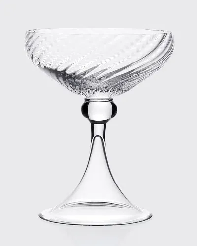 William Yeoward Crystal Handmade Venetia Coupe In Clear