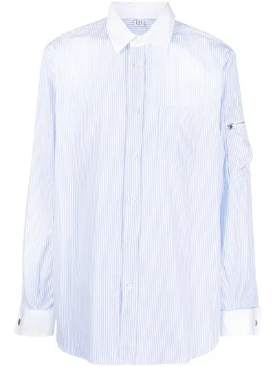 Winnie Ny Stripe-pattern Shirt In Blue