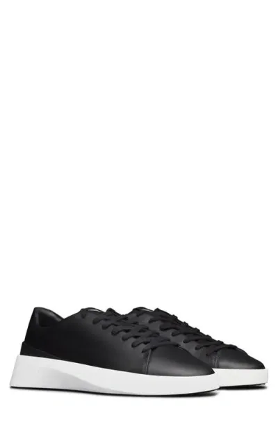 Wolf & Shepherd Cruse Low Top Sneaker In Black/brilliant White