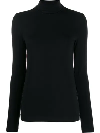 Wolford Aurora Long Sleeves Top In Black