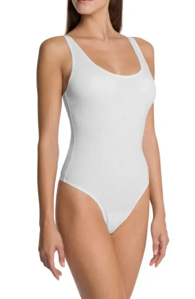 Wolford White Jamaika Body In Pearl