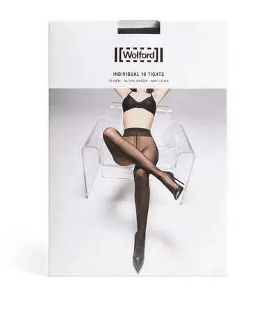 Wolford Individual 10 Tights In Black