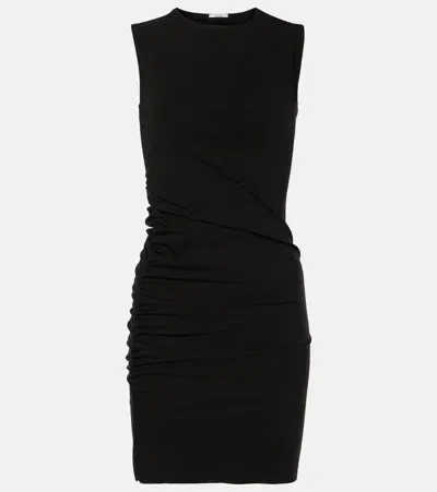 Wolford Jersey Minidress In Black