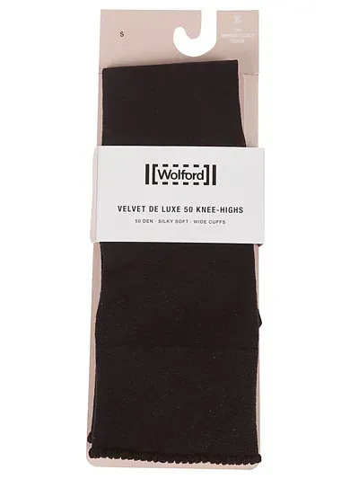 Wolford Knee-lenght Socks In Black