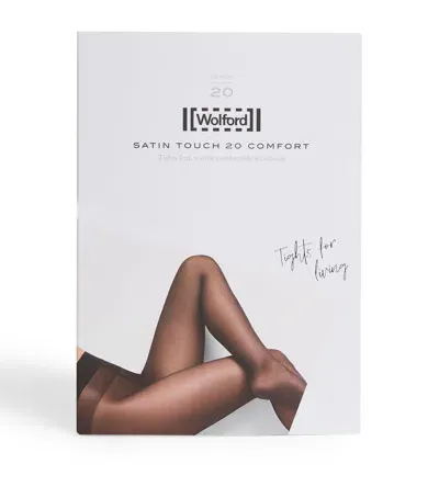 Wolford Satin Touch 20 Comfort Tights In Black