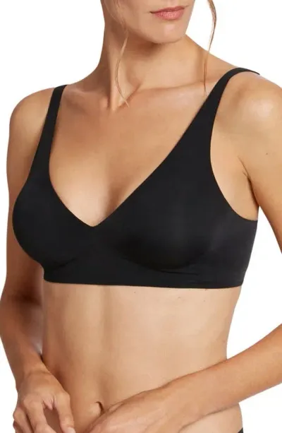 Wolford Pure 3w Skin Bra In Black