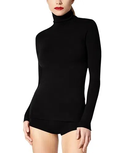 Wolford The Merino Top In Black