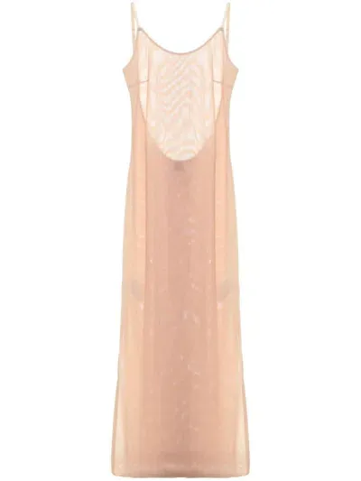 Won Hundred Cadence Gradient Maxi Dress In 中性色