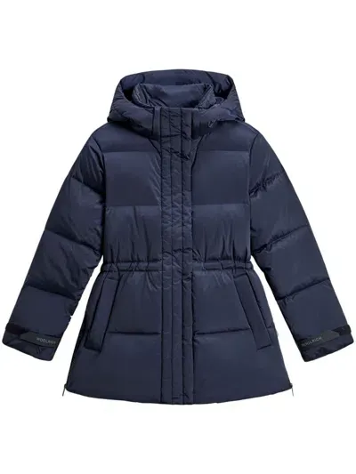 Woolrich Alsea Puffer Jacket In Blue