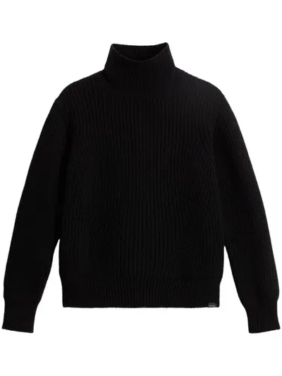 Woolrich Canberra Sweater In Black